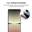 For Sony Xperia 5 IV Silk Printing High Aluminum Full Screen Tempered Glass Film - 3