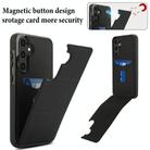 For Samsung Galaxy S23 FE 5G Tri-fold Holder Leather Phone Case with Card Slot(Black) - 3