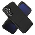 For Samsung Galaxy S24+ 5G Tri-fold Holder Leather Phone Case with Card Slot(Black) - 2