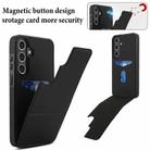 For Samsung Galaxy S24+ 5G Tri-fold Holder Leather Phone Case with Card Slot(Black) - 3