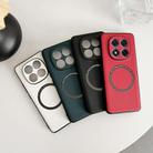 For Redmi Note 14 Pro 5G PU MagSafe Magnetic Phone Case(Green) - 2