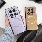 For Redmi Note 14 Pro 5G CD Magsafe Magnetic Litchi Texture Phone Case(Purple) - 3