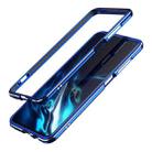 For Xiaomi Redmi K30 Aluminum Alloy Shockproof Protective Bumper Frame(Dark Blue Silver) - 1