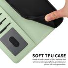 For Redmi Note 14 Pro 5G Cartoon Cats Leather Phone Case(Green) - 3