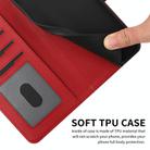 For Xiaomi X7 Pro 5G Cartoon Cats Leather Phone Case(Red) - 3