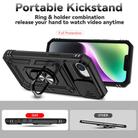 For iPhone 16e Sliding Camshield Holder Phone Case(Black) - 3