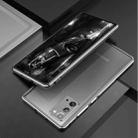 For Samsung Galaxy Note20 Ultra Aluminum Alloy Shockproof Protective Bumper Frame(Grey) - 1