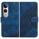 For vivo V50 Lite 4G / 5G Elephant Head Embossed Phone Leather Case with Lanyard(Royal Blue) - 1