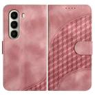 For Itel A95 5G Elephant Head Embossed Phone Leather Case with Lanyard(Pink) - 1
