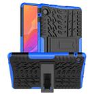 For Huawei MatePad T 8 Tire Texture Shockproof TPU + PC Protective Case with Holder(Blue) - 1