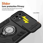 For Infinix  Note 50s Camshield Ring Holder Phone Case(Black) - 2