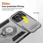 For Infinix  Note 50x Camshield Ring Holder Phone Case(Grey) - 2