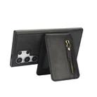 For Samsung Galaxy S25 Ultra 5G Zipper Wallet Split MagSafe Leather Back Phone Case(Black) - 3