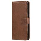 For Huawei P40 Lite 2 in 1 Solid Color Detachable PU Leather Case with Card Slots & Magnetic Holder & Photo Frame & Wallet & Strap(Brown) - 2