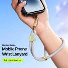 DUX DUCIS Garden Series Tile Pattern Adjustable Short Phone Lanyard(Grey) - 3