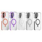 For Samsung Galaxy A26 5G Dual-Color Clear Acrylic Hybrid TPU MagSafe Phone Case(Black) - 2