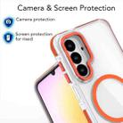 For Samsung Galaxy A26 5G Dual-Color Clear Acrylic Hybrid TPU MagSafe Phone Case(Black) - 3