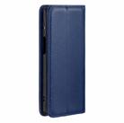 For Xiaomi Redmi Note 9 Pro 2 in 1 Detachable Magnetic Horizontal Flip Genuine Leather Case with Holder & Card Slots & Wallet(Blue) - 2