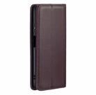 For Huawei P40 Lite 2 in 1 Detachable Magnetic Horizontal Flip Genuine Leather Case with Holder & Card Slots & Wallet(Dark Brown) - 3