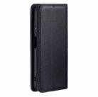 For Huawei P40 Lite 2 in 1 Detachable Magnetic Horizontal Flip Genuine Leather Case with Holder & Card Slots & Wallet(Black) - 3