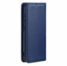 For Huawei P40 2 in 1 Detachable Magnetic Horizontal Flip Genuine Leather Case with Holder & Card Slots & Wallet(Blue) - 3