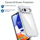For Google Pixel 9 / 9 Pro Dual-Color Clear Acrylic Hybrid TPU MagSafe Phone Case(Grey) - 3