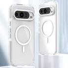 For Google Pixel 9 / 9 Pro Dual-Color Clear Acrylic Hybrid TPU MagSafe Phone Case(Transparent) - 1