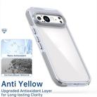 For Google Pixel 9 / 9 Pro Dual-Color Clear Acrylic Hybrid TPU MagSafe Phone Case(Transparent) - 2
