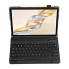 For Honor Pad X9 Pro 11.5 AH28 Ultra-thin Detachable Bluetooth Keyboard Leather Tablet Case(Black) - 3