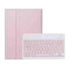For Honor Pad X9 Pro 11.5 AH28 Ultra-thin Detachable Bluetooth Keyboard Leather Tablet Case(Pink White) - 2