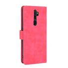 For OPPO A9 (2020) / A11 / A11X / A5 (2020) Solid Color Skin Feel Magnetic Buckle Horizontal Flip Calf Texture PU Leather Case with Holder & Card Slots & Wallet(Rose Red) - 3