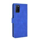 For OPPO A52 / A72 / A92 Solid Color Skin Feel Magnetic Buckle Horizontal Flip Calf Texture PU Leather Case with Holder & Card Slots & Wallet(Blue) - 3