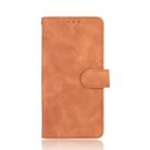 For OPPO A52 / A72 / A92 Solid Color Skin Feel Magnetic Buckle Horizontal Flip Calf Texture PU Leather Case with Holder & Card Slots & Wallet(Brown) - 2