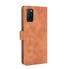 For OPPO A52 / A72 / A92 Solid Color Skin Feel Magnetic Buckle Horizontal Flip Calf Texture PU Leather Case with Holder & Card Slots & Wallet(Brown) - 3