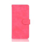 For OPPO A91 / F15 / Reno3(Southeast Asia Version) Solid Color Skin Feel Magnetic Buckle Horizontal Flip Calf Texture PU Leather Case with Holder & Card Slots & Wallet(Rose Red) - 2