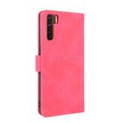 For OPPO A91 / F15 / Reno3(Southeast Asia Version) Solid Color Skin Feel Magnetic Buckle Horizontal Flip Calf Texture PU Leather Case with Holder & Card Slots & Wallet(Rose Red) - 3