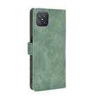 For OPPO A92s Solid Color Skin Feel Magnetic Buckle Horizontal Flip Calf Texture PU Leather Case with Holder & Card Slots & Wallet(Green) - 3