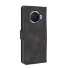 For OPPO Ace2 Solid Color Skin Feel Magnetic Buckle Horizontal Flip Calf Texture PU Leather Case with Holder & Card Slots & Wallet(Black) - 3