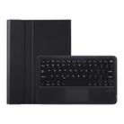 For Honor Pad X9 Pro 11.5 AH28-A Ultra-thin Detachable Bluetooth Keyboard Leather Tablet Case with Touchpad(Black) - 2