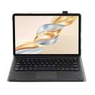 For Honor Pad X9 Pro 11.5 AH28-A Ultra-thin Detachable Bluetooth Keyboard Leather Tablet Case with Touchpad(Black) - 3