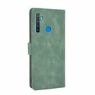For OPPO Realme 5 Pro / Realme Q Solid Color Skin Feel Magnetic Buckle Horizontal Flip Calf Texture PU Leather Case with Holder & Card Slots & Wallet(Green) - 3