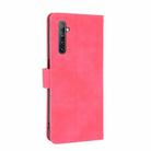 For OPPO Realme 6 Solid Color Skin Feel Magnetic Buckle Horizontal Flip Calf Texture PU Leather Case with Holder & Card Slots & Wallet(Rose Red) - 3