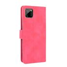 For OPPO Realme C11 Solid Color Skin Feel Magnetic Buckle Horizontal Flip Calf Texture PU Leather Case with Holder & Card Slots & Wallet(Rose Red) - 3