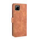 For OPPO Realme C11 Solid Color Skin Feel Magnetic Buckle Horizontal Flip Calf Texture PU Leather Case with Holder & Card Slots & Wallet(Brown) - 3