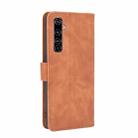 For OPPO Realme X50 Pro / X50 Pro 5G Solid Color Skin Feel Magnetic Buckle Horizontal Flip Calf Texture PU Leather Case with Holder & Card Slots & Wallet(Brown) - 3