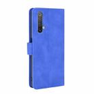 For OPPO Realme X50 / X50 5G Solid Color Skin Feel Magnetic Buckle Horizontal Flip Calf Texture PU Leather Case with Holder & Card Slots & Wallet(Blue) - 3