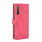 For OPPO Realme X50 / X50 5G Solid Color Skin Feel Magnetic Buckle Horizontal Flip Calf Texture PU Leather Case with Holder & Card Slots & Wallet(Rose Red) - 3