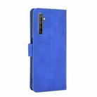 For OPPO Realme XT / X2 / K5 Solid Color Skin Feel Magnetic Buckle Horizontal Flip Calf Texture PU Leather Case with Holder & Card Slots & Wallet(Blue) - 3