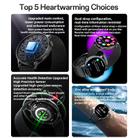 Yesido IO28 Smart Watch, 1.51 inch Screen, Support BT Call / Heart Rate(Black) - 5