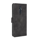 For OPPO Reno2 Z / F Solid Color Skin Feel Magnetic Buckle Horizontal Flip Calf Texture PU Leather Case with Holder & Card Slots & Wallet(Black) - 3